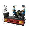 Design Toscano Railroad Handcar Collectors' Die Cast Iron Mechanical coin Bank SP1811